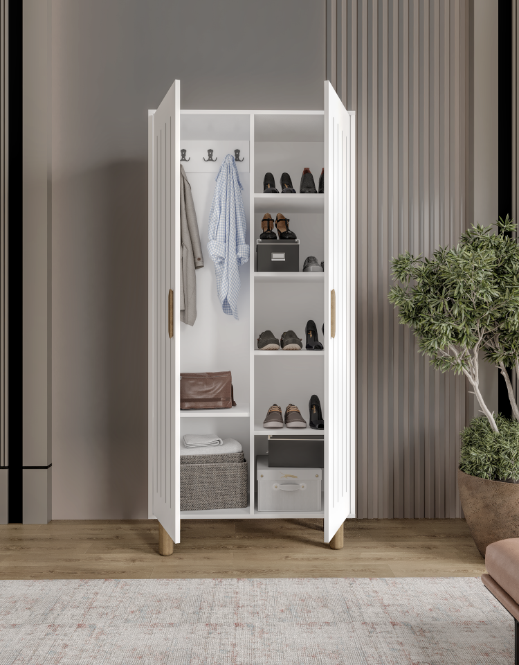 Aslan Portmanto Ve Ayakkabılık Tamamı Mdf