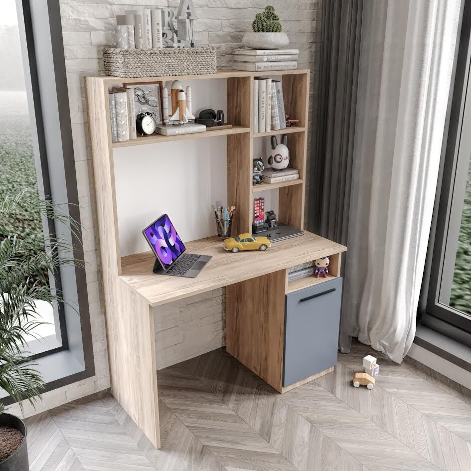 İzmir Çocuk Odası Takımı Aynalı Tamamı Mdf Flora Beyaz Aynalı