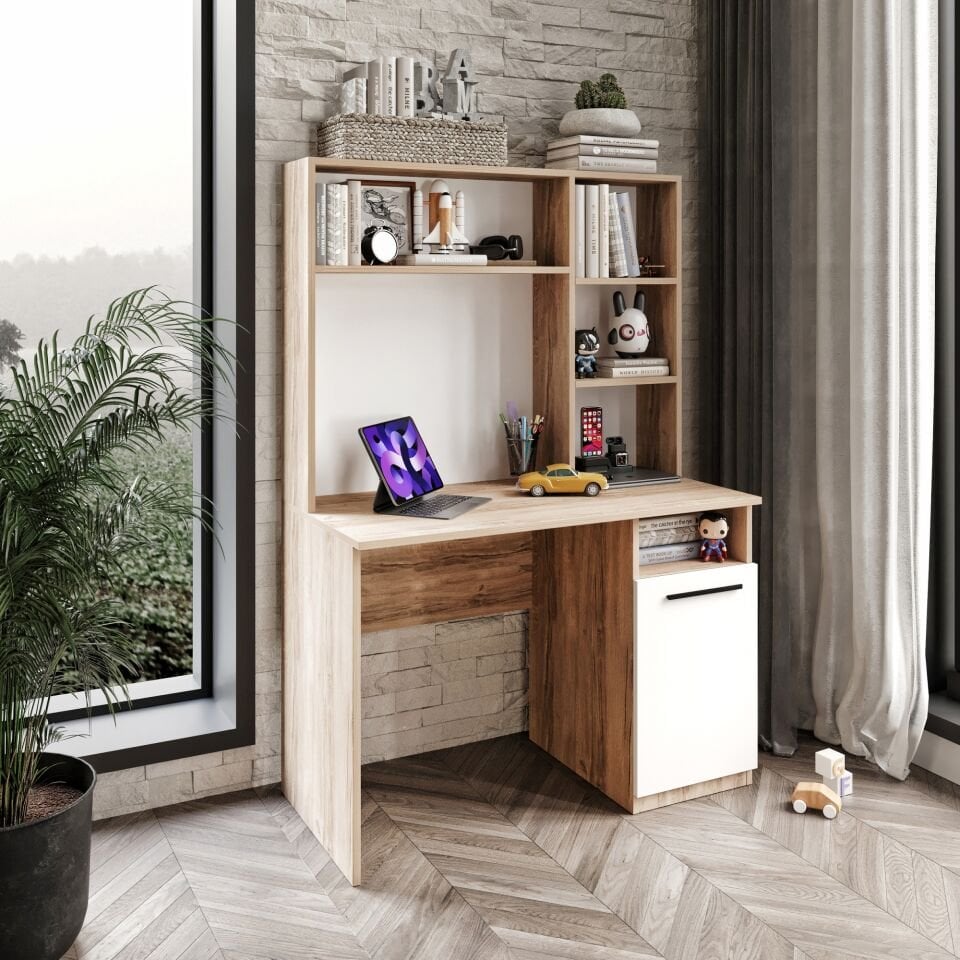 Ildır Cocuk Odası Takımı Tamamı Mdf Flora Ve Beyaz