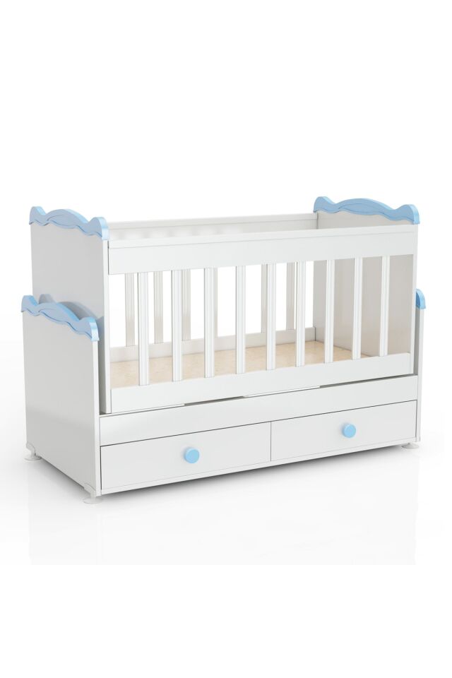 Anne Yanı Besik Sallanır 60x120 Mavi
