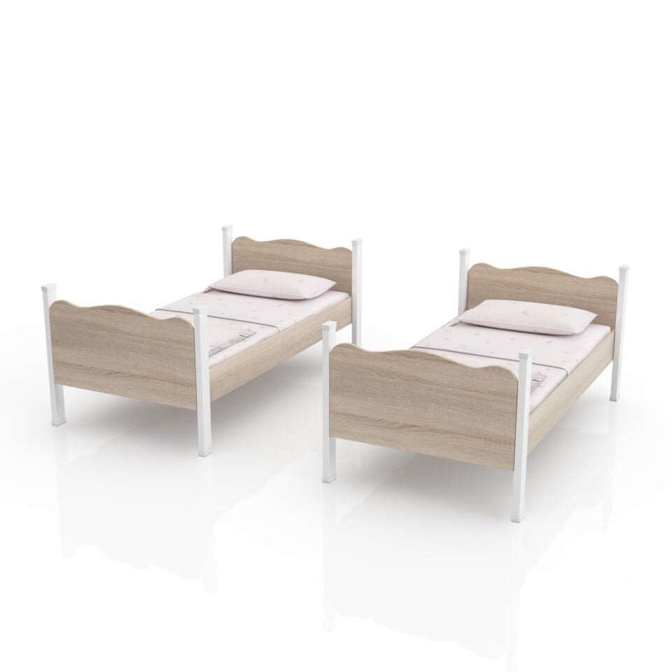 Ikili Ayrılabilen Mdf Profilli 90x190 cm Sonomo Ranza