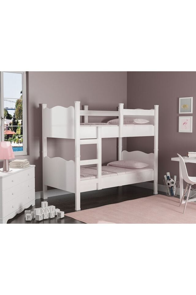 Ranza İkili Ayrılabilen Mdf Profilli 90x190 Beyaz