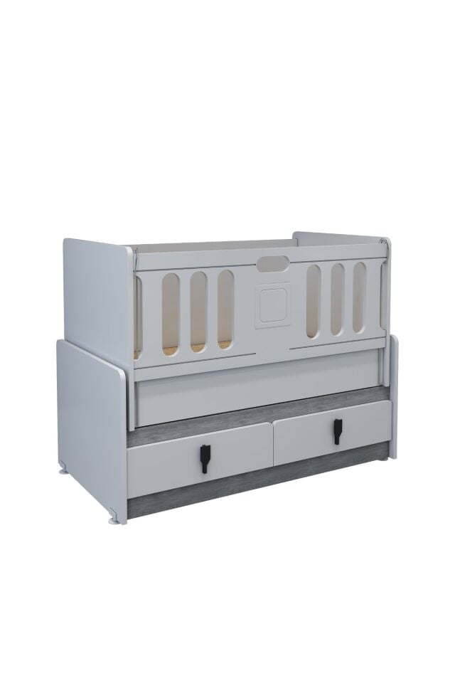 Rose 2 Çekmeceli Mdf Asansorlu Besik Somon