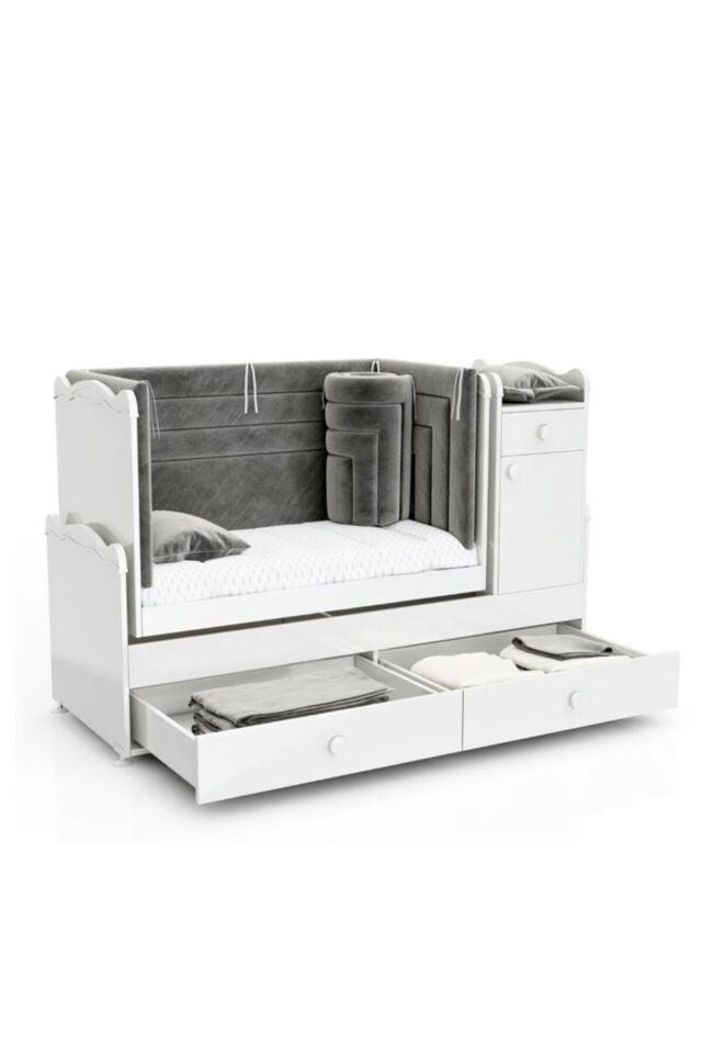 Büyüyen Beşik Başlıklı Beyaz