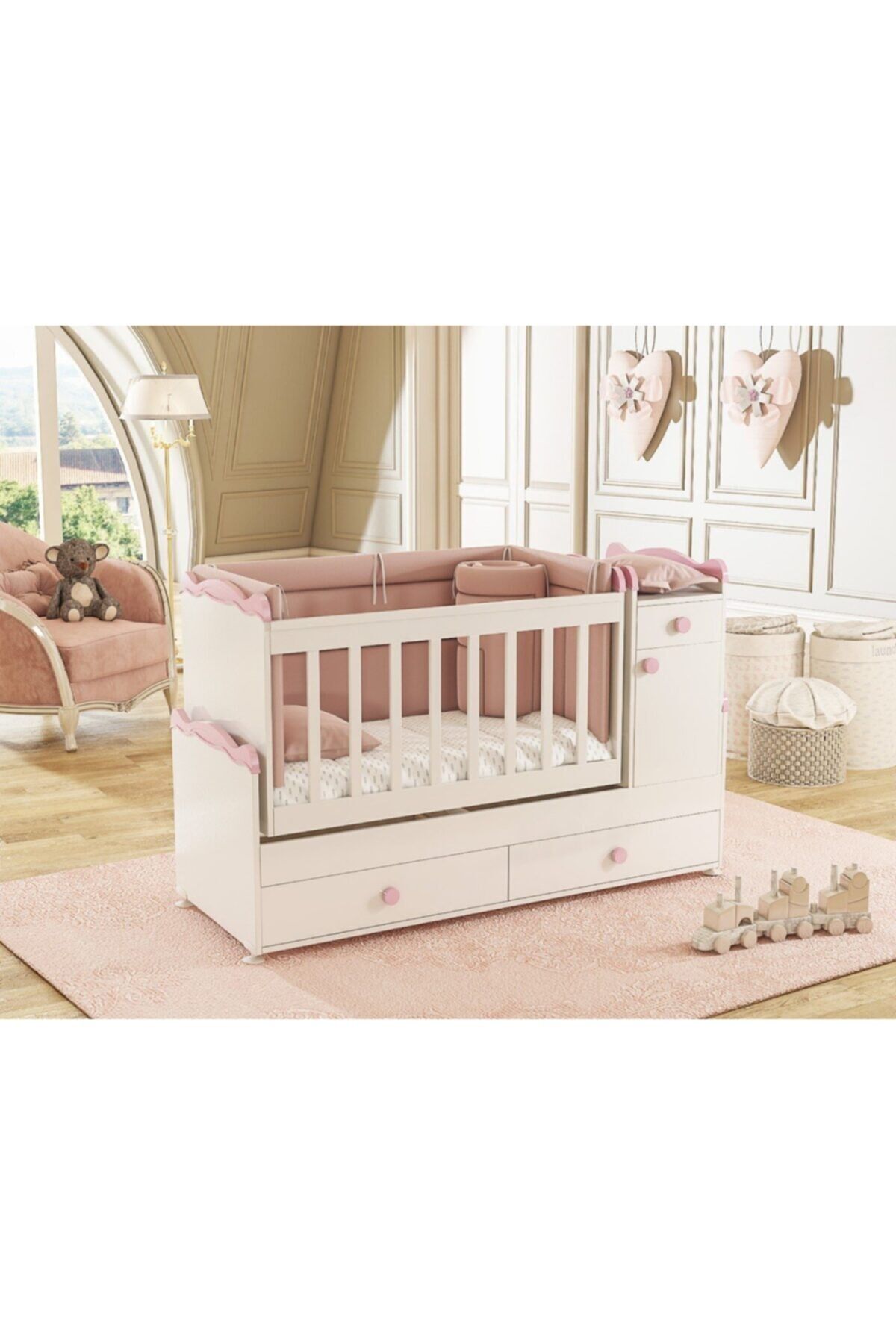 Buyuyen Besik Ozel Baslıklı Pembe