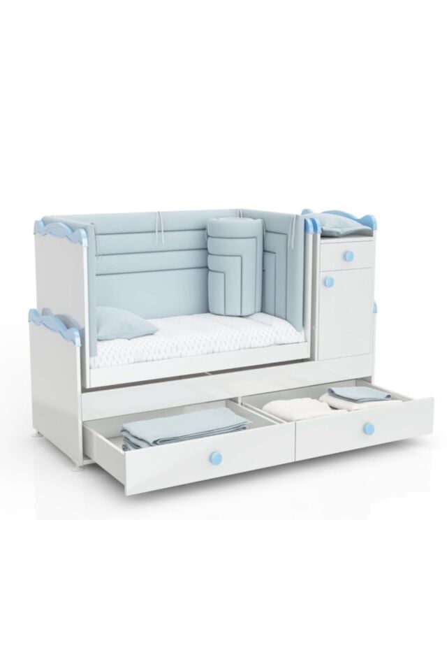 Büyüyen Besik Ozel Başlıklı Mavi 60x120