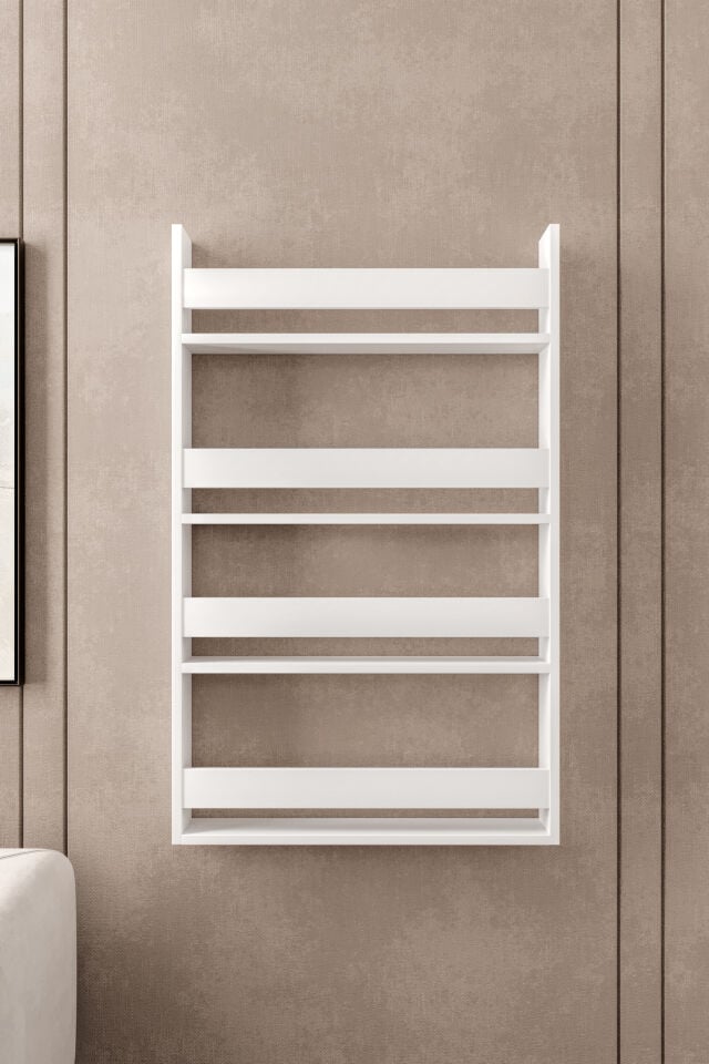 Afilli Montessori Çocuk Odası Kitaplığı Mdf Kitaplık 10x54x120 cm