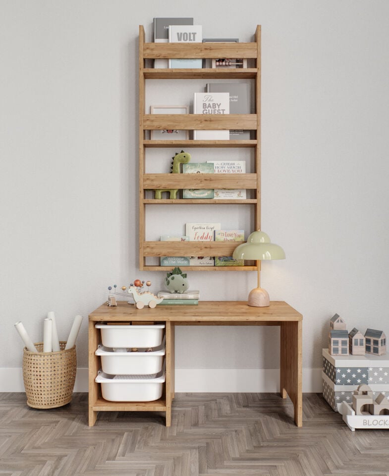 Afilli MONTESSORI COCUK ODASI SAFİR TAMAMI MDF