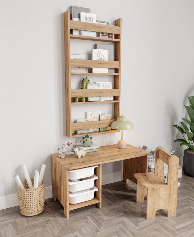 Afilli MONTESSORI COCUK ODASI SAFİR TAMAMI MDF